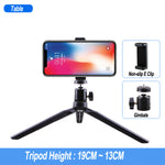 Load image into Gallery viewer, Live Photo Blogger Foldable Tripod For Iphone Xiaomi Huawei Mobile Phone Smartphone Tripod For Phone 19 50 160 210CM Camera
