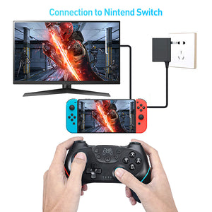 Bluetooth Pro Gamepad for N-Switch NS-Switch NS Switch Console Wireless Gamepad Video Game USB Joystick Controller Control