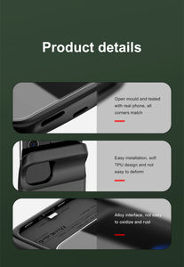 Silicone Material For Iphone 12 Mini 12 Pro 12 Max Pro Max Power Case Audio Output Power Bank Battery Charger Case