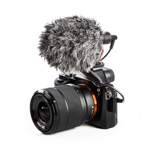 BY-MM1 Microphone Cardioid Shotgun for IPhone Android Smartphone Canon Nikon Sony DSLR Camera Consumer Camcorder PC Mic