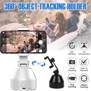 All-in-one Face Tracking Smart AI Gimbal Personal Robot Cameraman Follow Up Selfie Stick Souing App Controlled For Photo Vedio