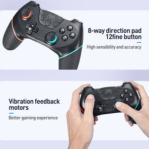 Bluetooth Pro Gamepad for N-Switch NS-Switch NS Switch Console Wireless Gamepad Video Game USB Joystick Controller Control