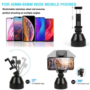 All-in-one Face Tracking Smart AI Gimbal Personal Robot Cameraman Follow Up Selfie Stick Souing App Controlled For Photo Vedio