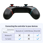 Load image into Gallery viewer, Bluetooth Pro Gamepad for N-Switch NS-Switch NS Switch Console Wireless Gamepad Video Game USB Joystick Controller Control
