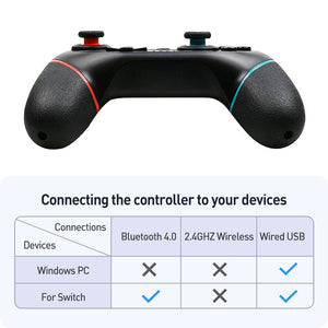 Bluetooth Pro Gamepad for N-Switch NS-Switch NS Switch Console Wireless Gamepad Video Game USB Joystick Controller Control