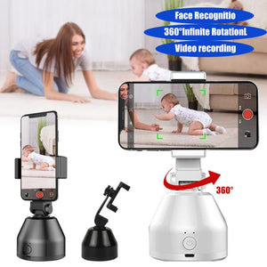 All-in-one Face Tracking Smart AI Gimbal Personal Robot Cameraman Follow Up Selfie Stick Souing App Controlled For Photo Vedio