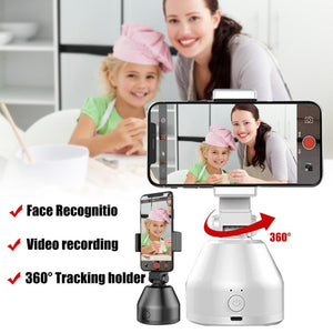 All-in-one Face Tracking Smart AI Gimbal Personal Robot Cameraman Follow Up Selfie Stick Souing App Controlled For Photo Vedio