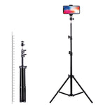 Load image into Gallery viewer, Live Photo Blogger Foldable Tripod For Iphone Xiaomi Huawei Mobile Phone Smartphone Tripod For Phone 19 50 160 210CM Camera
