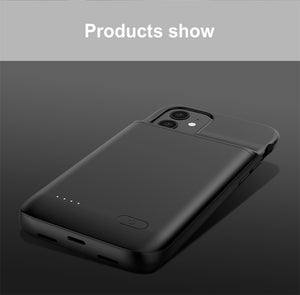 Silicone Material For Iphone 12 Mini 12 Pro 12 Max Pro Max Power Case Audio Output Power Bank Battery Charger Case